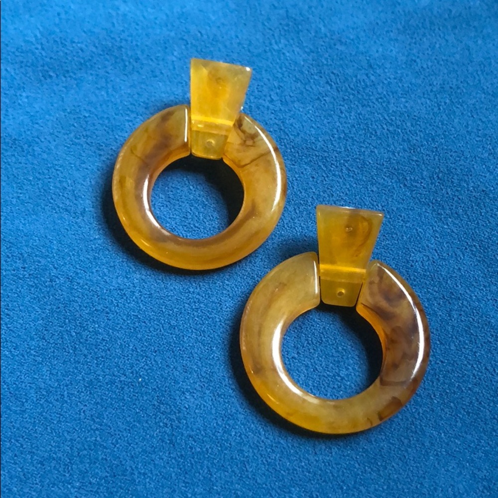 Vintage resin earrings